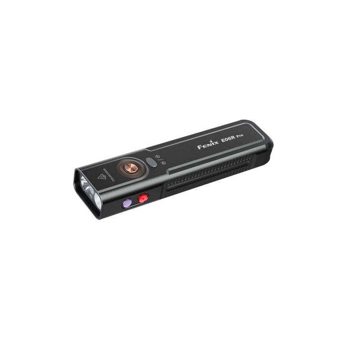 FENIX nabíjecí EDC svítilna E06R PRO 1600 lm (EU) – Černá | ANAREUS