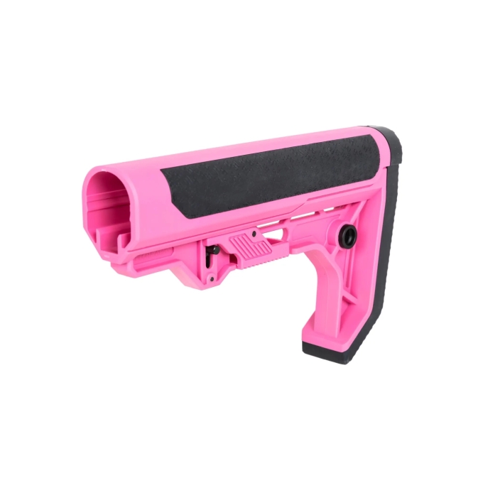 Specna Arms výsuvná pažba Light Ops M4 – Ružová | ANAREUS