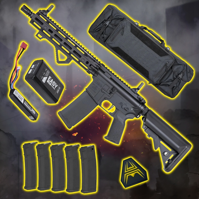 ANAREUS PROFI PRIME™ PACK Daniel Defence® MK18 RIII M-LOK 10.5" (SA-P27 BLDC™) – Černá