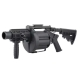 ICS 6-ranný airsoftový 40mm granátomet AGX-GLM – Černá | ANAREUS