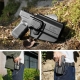 Gun & Flower univerzálne OWB púzdro UNI PRO, pre pravákov – Čierna