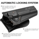 Gun & Flower OWB Holster Colt 1911 / M1911, Right-Handed | ANAREUS