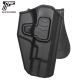 GUN FLOWER OWB Holster CZ 75, Right-Handed – Black | ANAREUS