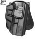 GUN FLOWER Holster Glock 19 / 23, Right-Handed – Black | ANAREUS
