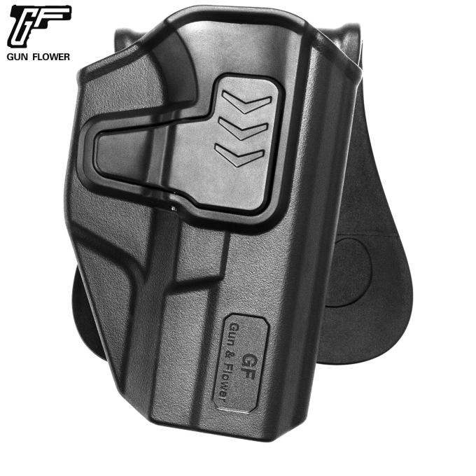 GUN FLOWER Holster Glock 19 / 23, Right-Handed – Black | ANAREUS