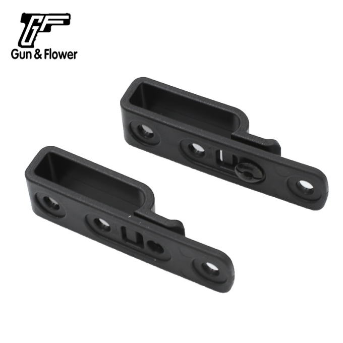GUN FLOWER Holster Belt Mounting Clips, 2 Pieces – Black | ANAREUS
