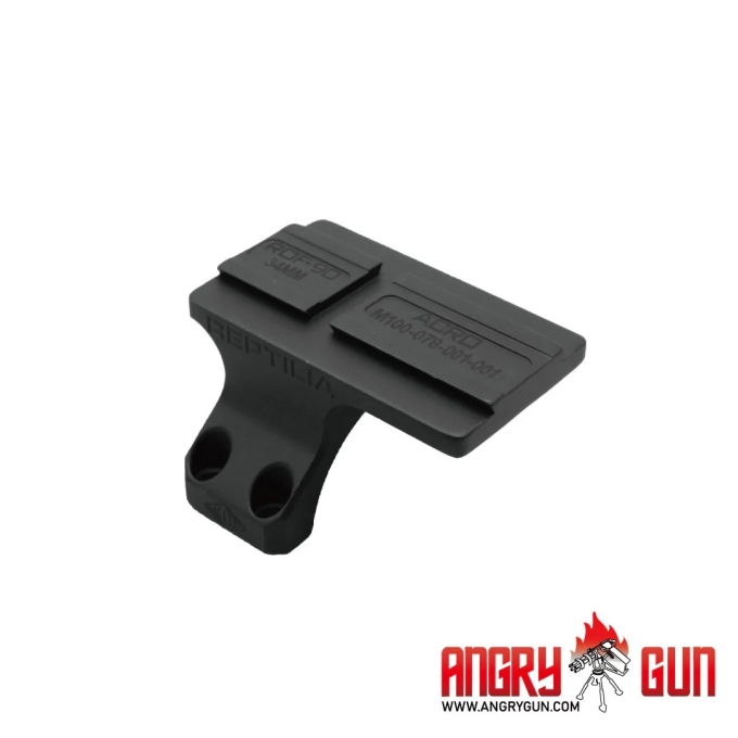 Angry Gun 34mm AUS montáž ROF-90 pre kolimátor ACRO P1/P2 – Čierna