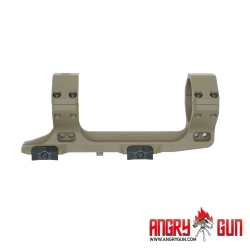 Angry Gun jednodílná RIS montáž AUS pro puškohled 34 mm – FDE
