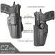 GUN FLOWER OWB puzdro CZ P-07 / P-09, pre pravákov – Čierna | ANAREUS