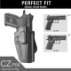 GUN FLOWER OWB puzdro CZ P-07 / P-09, pre pravákov – Čierna | ANAREUS