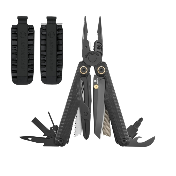 Leatherman multitool WAVE® ALPHA Bundle Bit Kit – Obsidian | ANAREUS