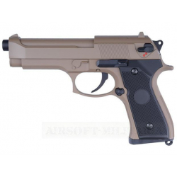 Beretta M9 TAN electric pistol - CM.126
