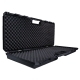 STRIKE transportný kufor na zbraně, 88 × 35 × 11 cm (Wave) – Čierna