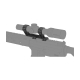 VO AR15 One-Piece Mount for 30mm Riflescope - Black