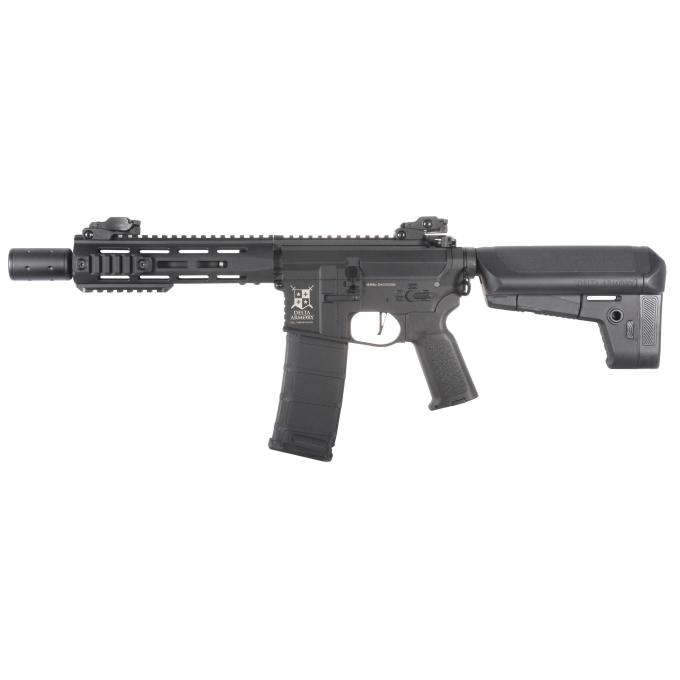 Delta Armory airsoftová zbraň M4 M-LOK SilentOps 8" CHARLIE (BK) | ANAREUS