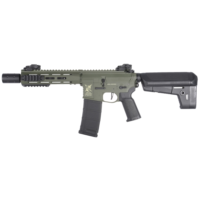 Delta Armory airsoftová zbraň M4 M-LOK SilentOps 8" CHARLIE (OD) | ANAREUS