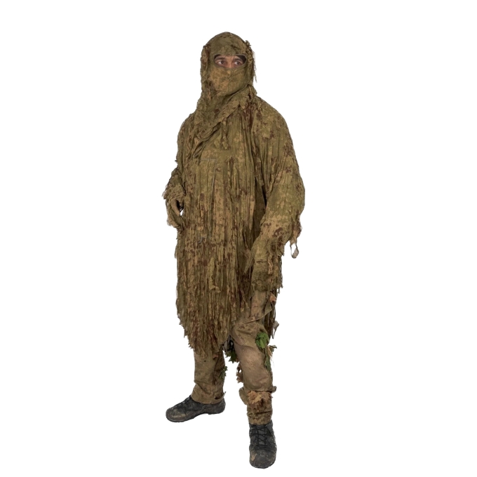 KMCS maskovací poncho Ultra-Lite Ghillie Suit – Brown | ANAREUS