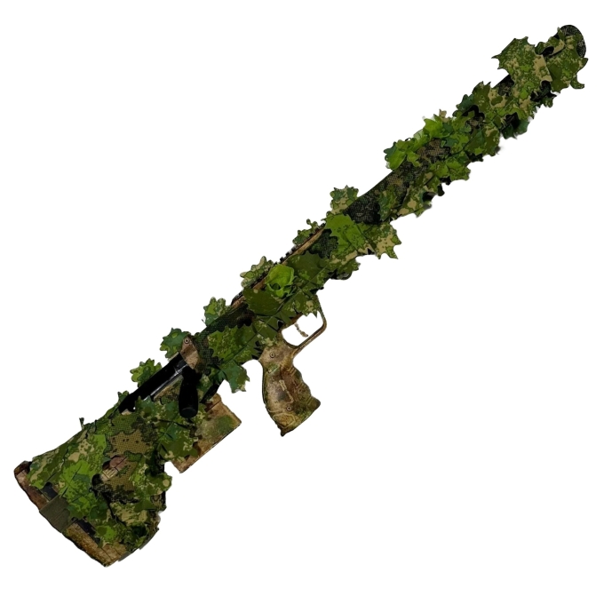 KMCS SRS Airsoft Sniper Rifle Wrap – Next-Gen Green | ANAREUS