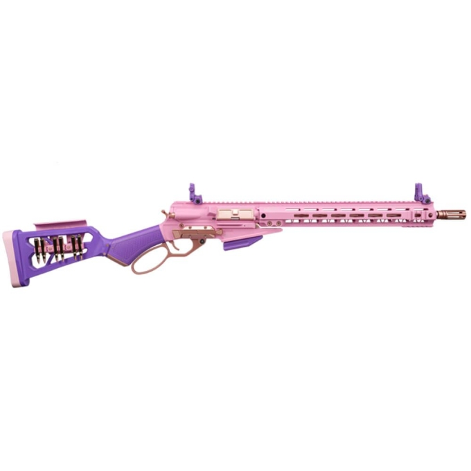 G&G LevAR 15" Gas Non-Blowback Airsoft Rifle – Pink | ANAREUS