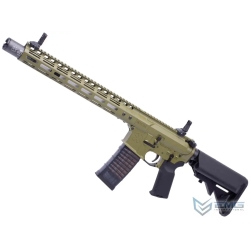 CYMA EMG airsoftová puška Noveske N4 13.5 CGS GBBR – Zelená | ANAREUS