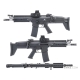Guns Modify plynová puška FN SCAR-L CQC MWS GBBR – Čierna | ANAREUS
