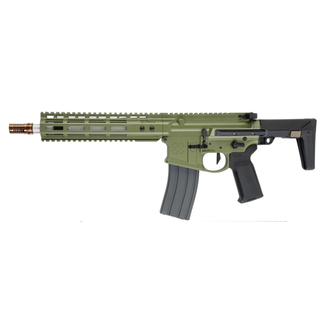 Double Eagle Noveske NHR-9 Ghetto Blaster MWS GBBR (Bazooka Green)