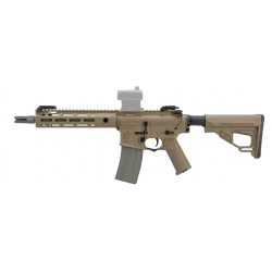 ARES airsoftová puška KAC SR-16E Mod2 M-LOK CQB – Písková | ANAREUS