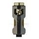 CTM TAC Hi-Capa CNC Aluminum Compensator – Black / Gold | ANAREUS