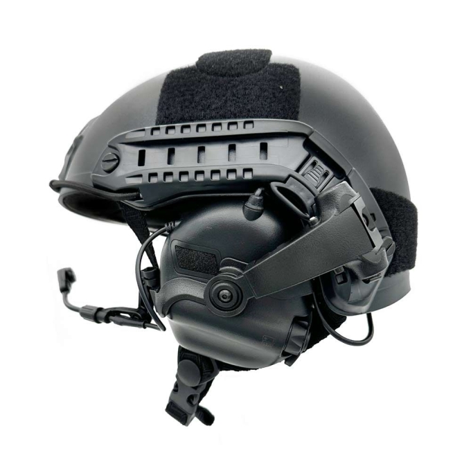 EARMOR taktický headset M32X PLUS s montážou na helmu (BK) | ANAREUS