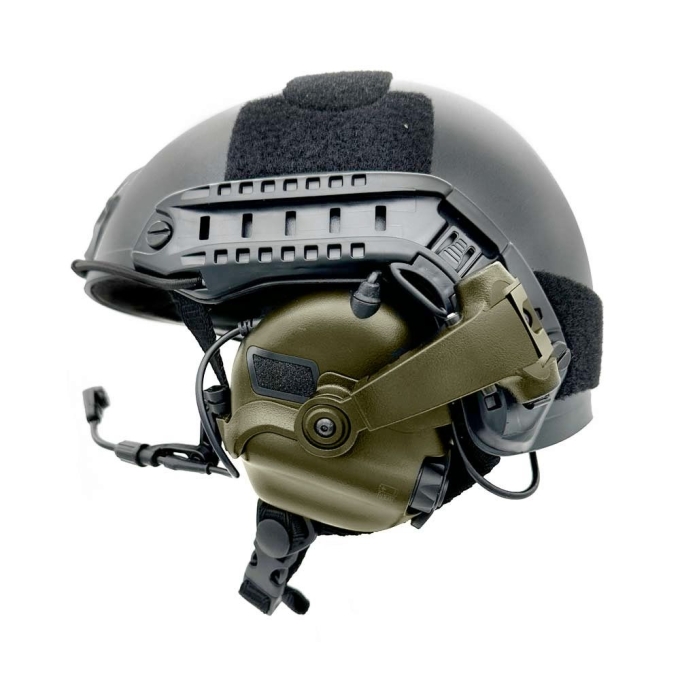 EARMOR M32X PLUS Tactical Headset with Helmet Mount (FG) | ANAREUS
