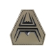 ANAREUS 3D nášivka DIAMOND Patch (50 mm) – RAL 7013