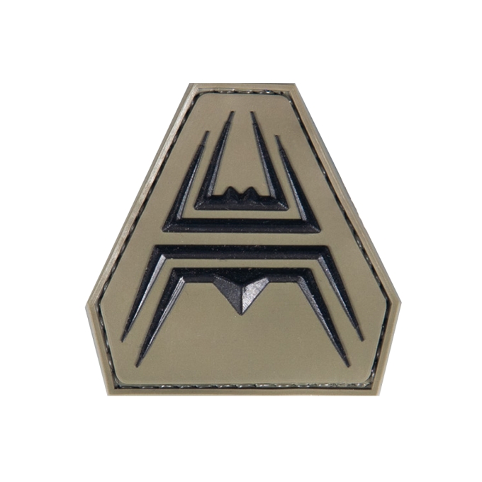ANAREUS 3D PVC DIAMOND Patch (50 mm) – RAL 7013
