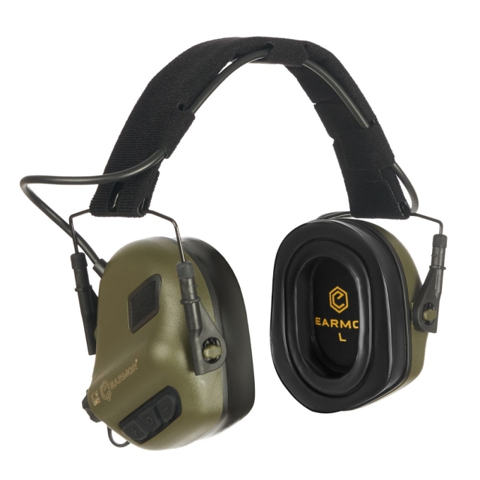 EARMOR M31 PLUS Electronic Hearing Protector – Olive Drab | ANAREUS