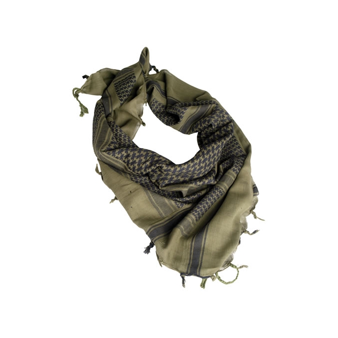 MIL-TEC Palestine / Shemagh 110x110 cm - Green / Black