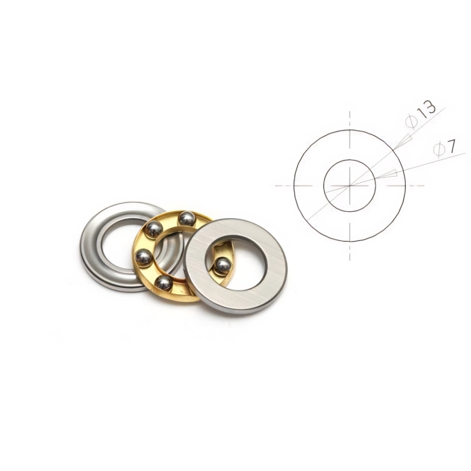 AirsoftPro Ball Bearing for Sniper Rifle Pins (7 mm) | ANAREUS