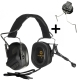 EARMOR taktický headset M32 PLUS SET s montáží na helmu (BK) | ANAREUS