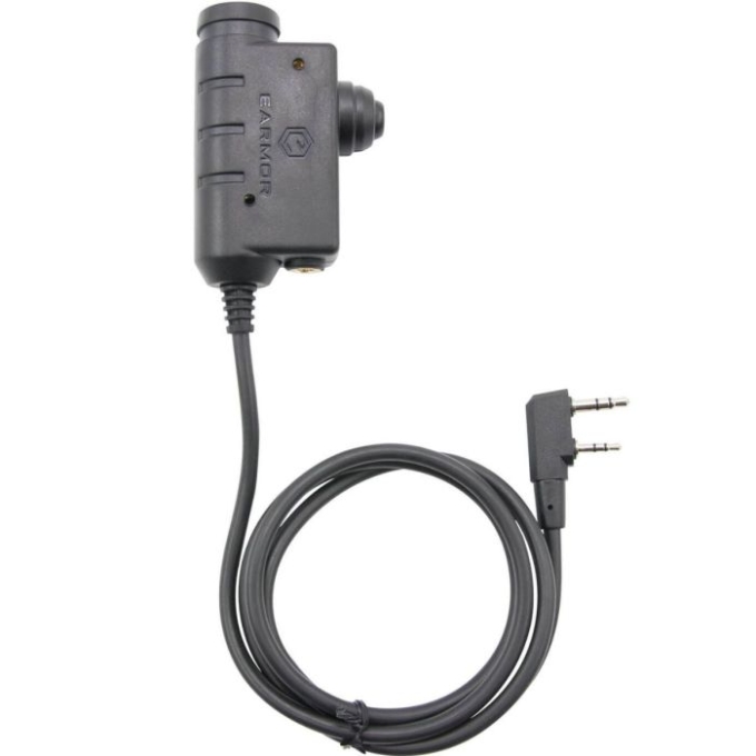 EARMOR M51 PTT spínač – Kenwood 2-pin | ANAREUS