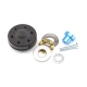 AirsoftPro POM Silent NBU Piston Head – Black | ANAREUS