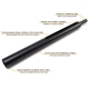 AirsoftPro Steel Cylinder for WELL L96 / MB01 Rifles – Black | ANAREUS