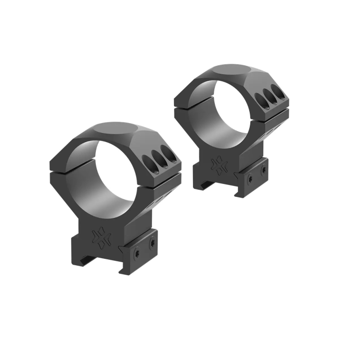 VO 34mm X-ACCU Mounting Scope Rings (6 Screws), Medium - Black