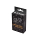 VO 34mm montážne krúžky X-ACCU (6 skrutiek), stredné - Čierna
