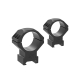 VO 34mm X-ACCU Mounting Scope Rings (6 Screws), Medium - Black