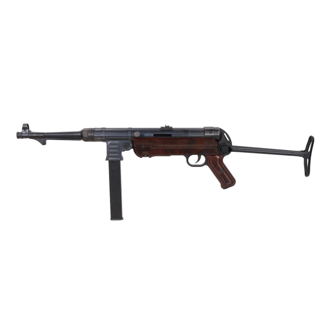 Specna Arms MP40 RETRO AEG Submachine Gun (X-ASR) – Brown | ANAREUS