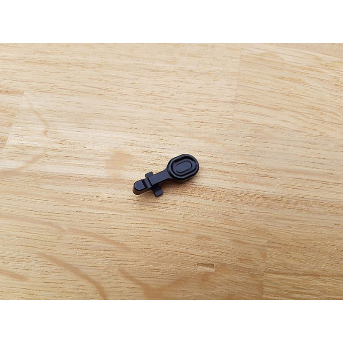 CNC aluminium bolt catch for M4 - A - BLACK