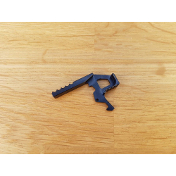 CNC charging handle latch extension for M4 A - BLACK