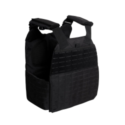 ROTHCO MOLLE VEST Laser-Cut Plate Carrier – Black | ANAREUS
