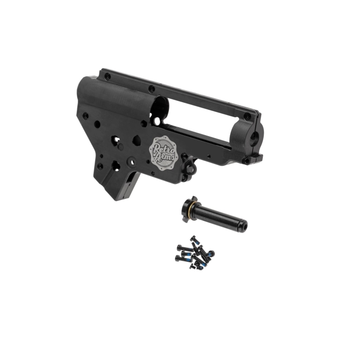 RetroArms CNC Duralumin Gearbox V2 QSC (8mm) | ANAREUS