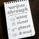 RITE pero All-Weather Metal Click Pen – Oranžová | ANAREUS
