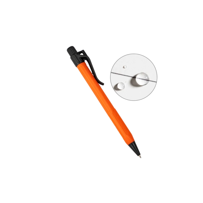 RITE pero All-Weather Metal Click Pen – Oranžová | ANAREUS
