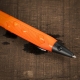 RITE pero All-Weather Metal Click Pen – Oranžová | ANAREUS